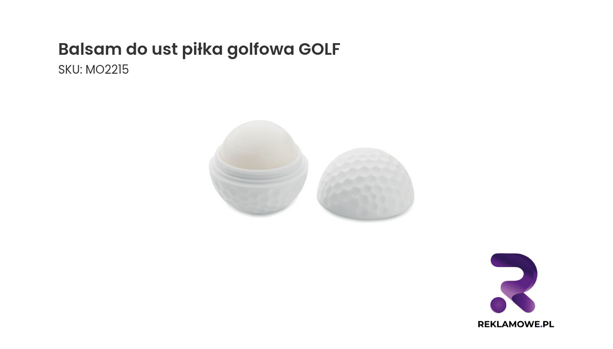 Balsam do ust w kształcie piłki golfowej marki GOLF