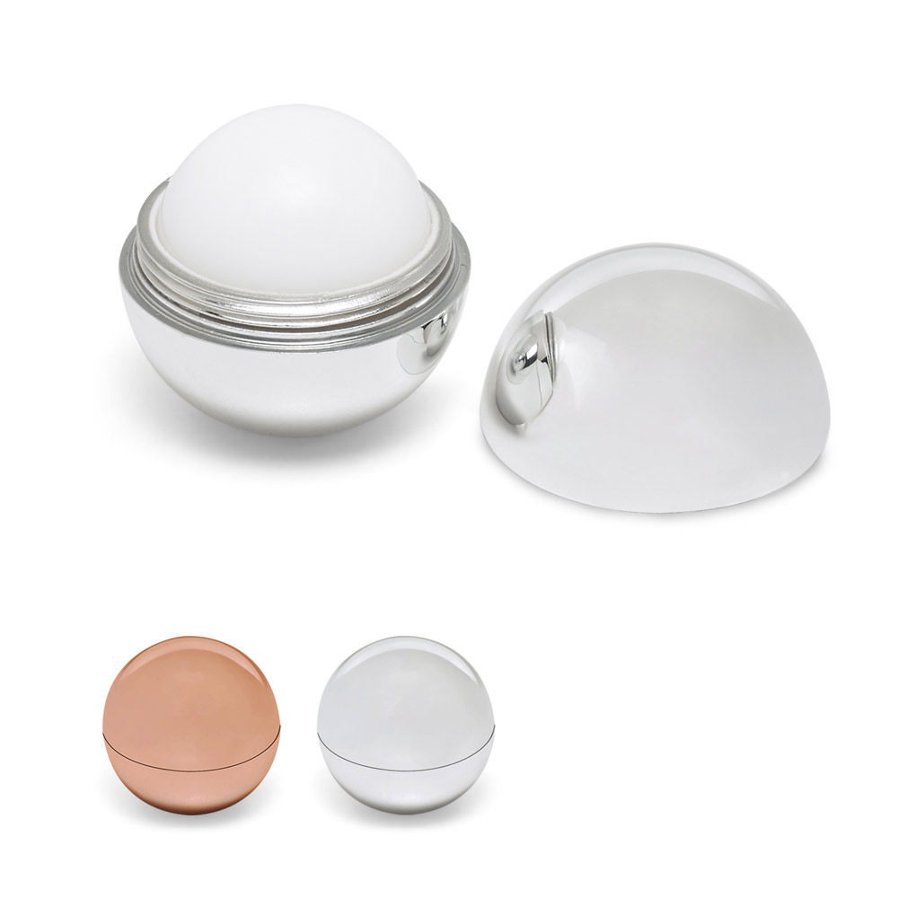 ALBA. Pomadka ochronna, w metalowym opakowaniu w formie kuli, z elementami z materiału ABS 94882_set