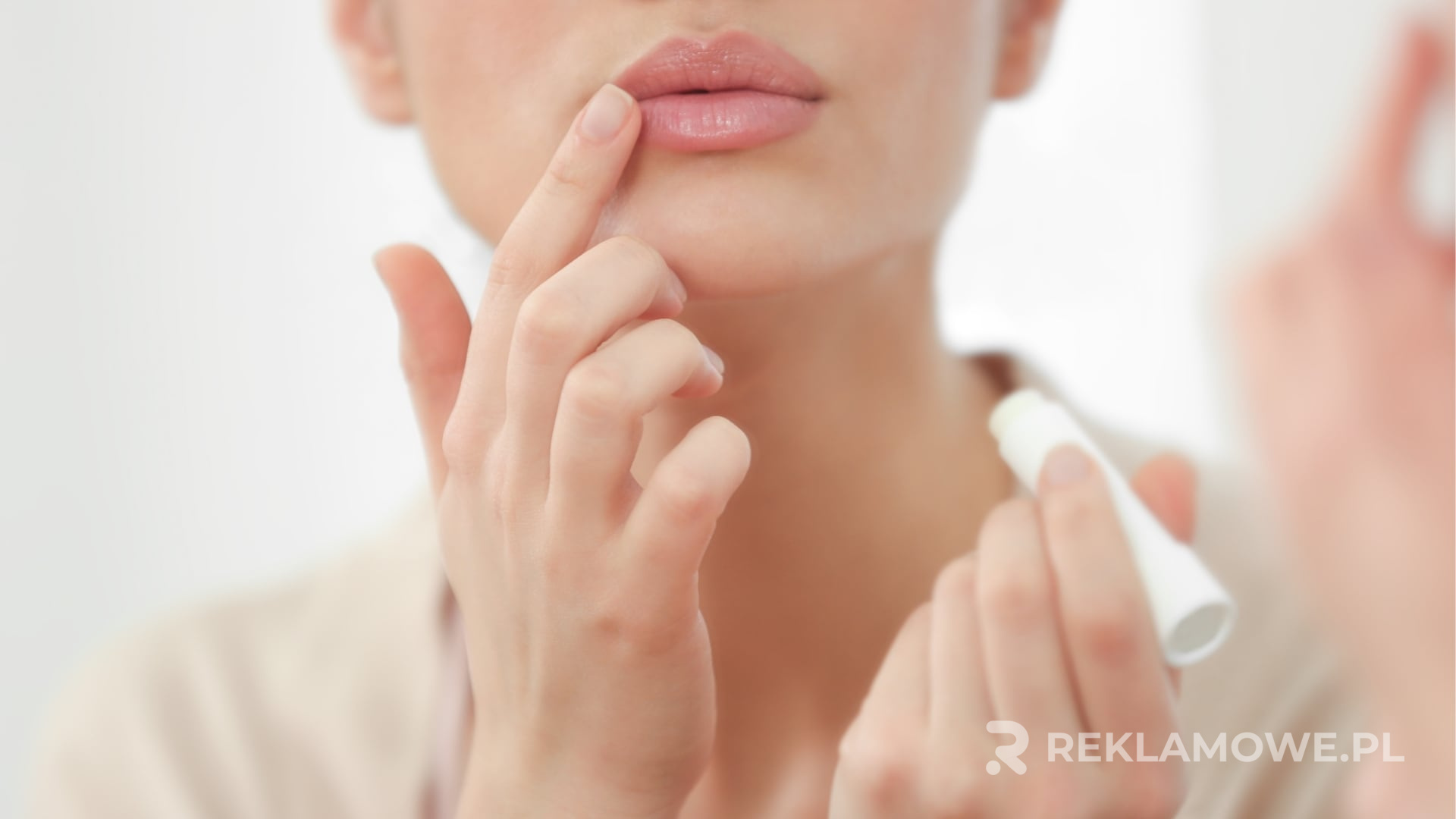 Opakowanie balsamu promujące efektywność produktu