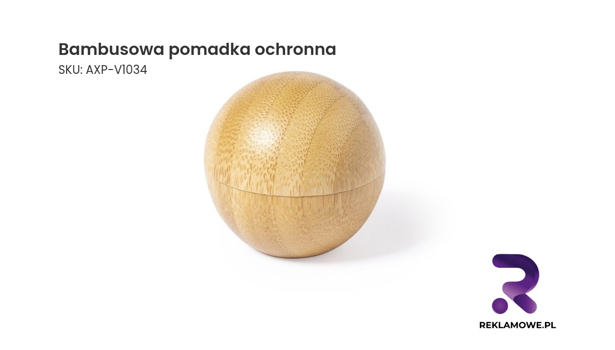 Bambusowa pomadka ochronna Pomadka ochronna w bambusowym opakowaniu